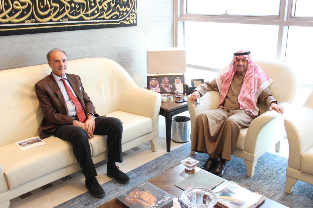 Ambassador with HE the Ambassador of the Kingdom of Saudi Arabia Naif Bin Bander Ahmad Al Sudairi