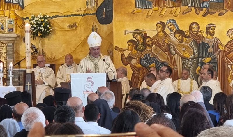 The Holy Mass for the new Latin Patriarchal Vicar of Jordan H. E. Bishop Jamal Khedr