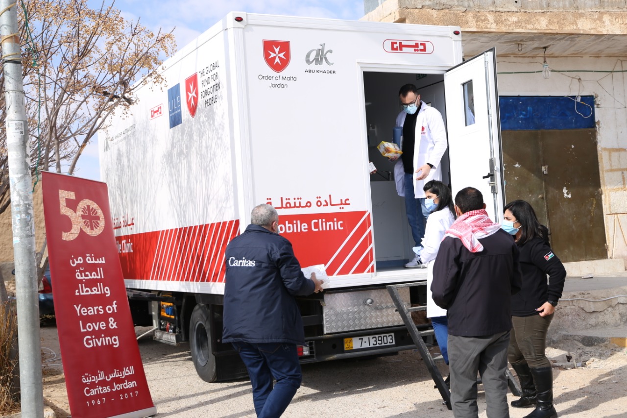Order’s Mobile Medical Unit fully operative in Jordan