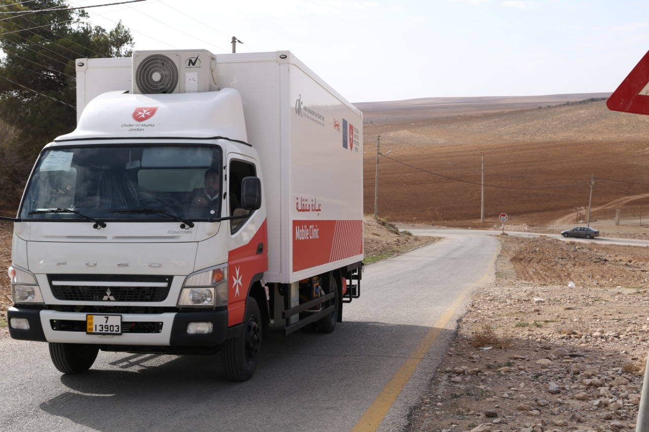 Order’s Mobile Medical Unit fully operative in Jordan